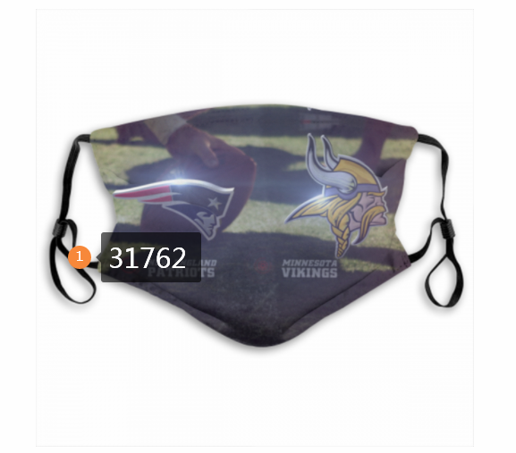 NFL Minnesota Vikings 1932020 Dust mask with filter